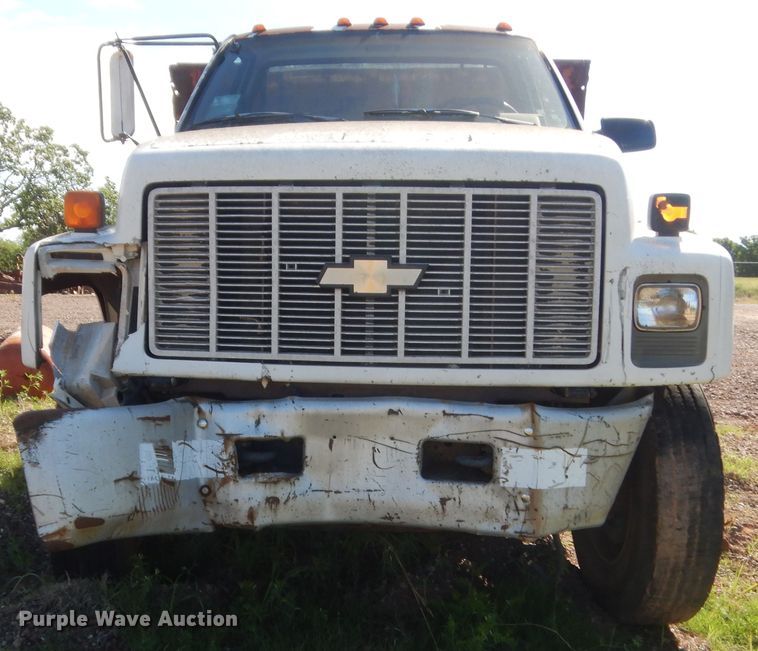 image for item ET9170 1990 Chevrolet Kodiak  flatbed truck