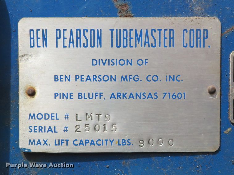 image for item FP9270 Ben Pearson LMT9  four post automotive lift