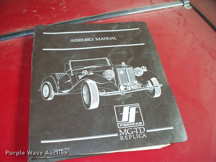 image for item GQ9530 1982 MG TD  kit car