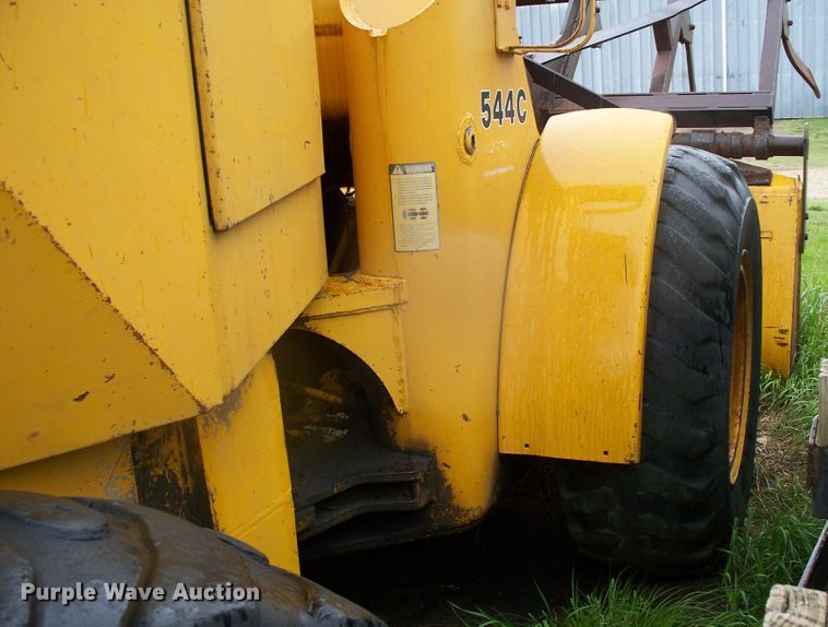 image for item GQ9596 1985 John Deere 544C  wheel loader