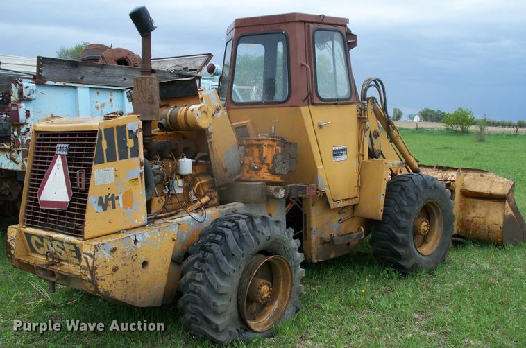 image for item GQ9598 1981 Case W11  wheel loader