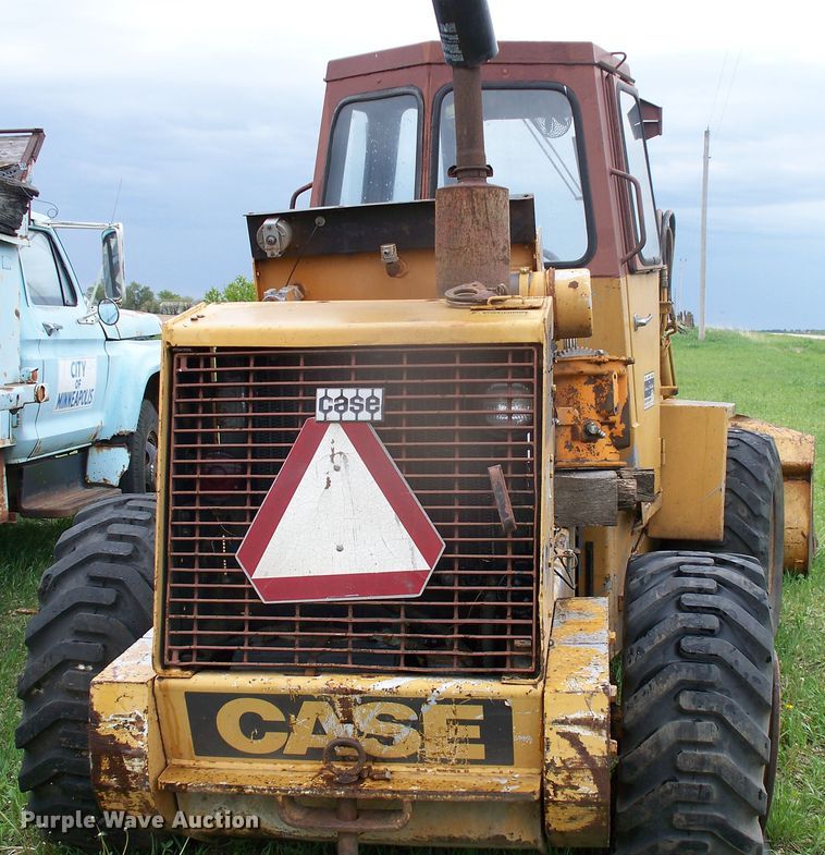 image for item GQ9598 1981 Case W11  wheel loader