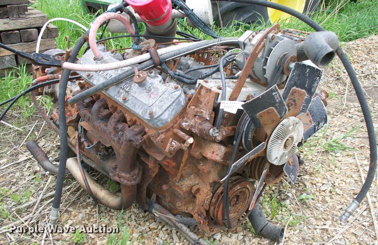 image for item GQ9603 International 803 eight cylinder diesel engine core