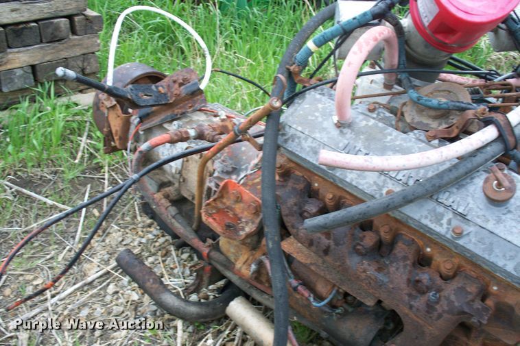 image for item GQ9603 International 803 eight cylinder diesel engine core