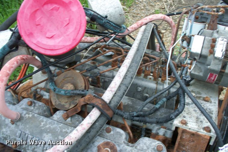 image for item GQ9603 International 803 eight cylinder diesel engine core