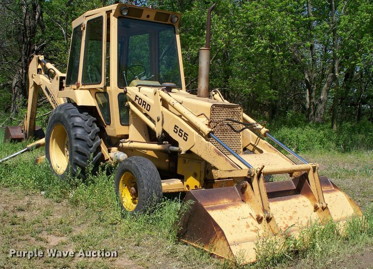 image for item GQ9610 Ford 555  backhoe
