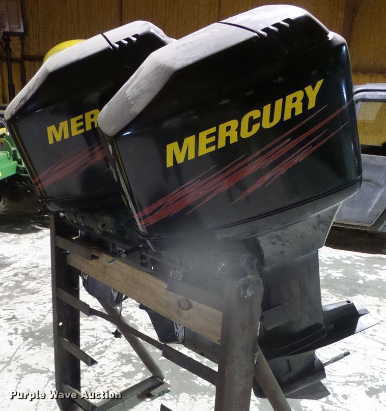image for item GR9435 (2) 2003 Mercury EFI outboard boat engines