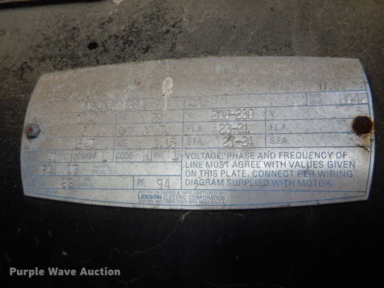 image for item HC9251 Industrial Air B51V84-M-E  air compressor