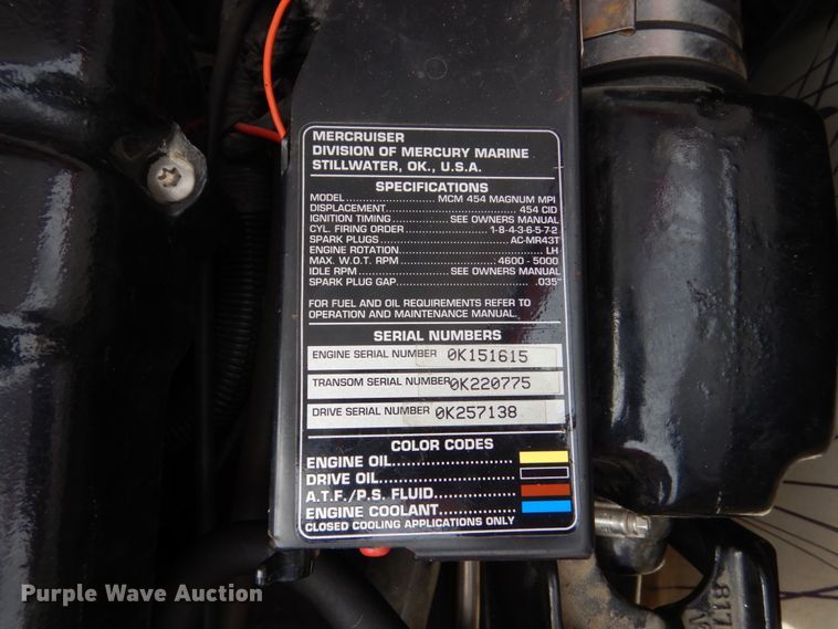 image for item HE9579 1997 Baja Outlaw  boat