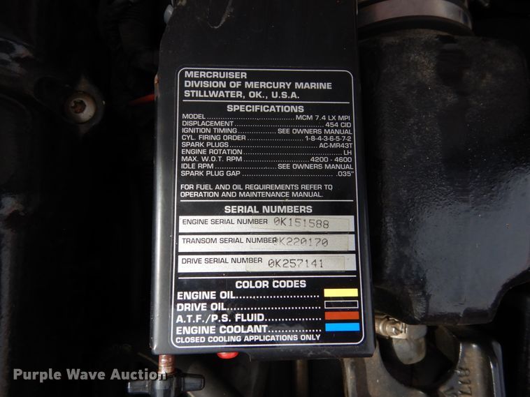 image for item HE9579 1997 Baja Outlaw  boat