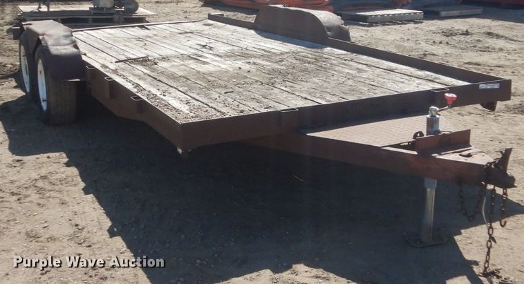 image for item HE9689 1996 Master  utility trailer