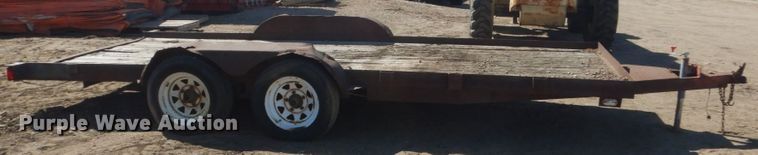 image for item HE9689 1996 Master  utility trailer