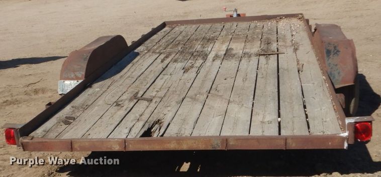 image for item HE9689 1996 Master  utility trailer