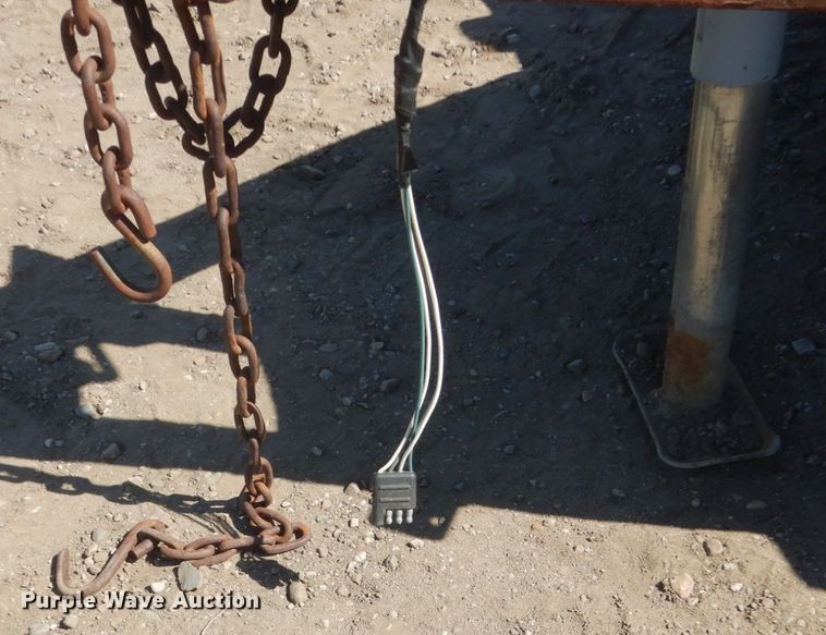 image for item HE9689 1996 Master  utility trailer