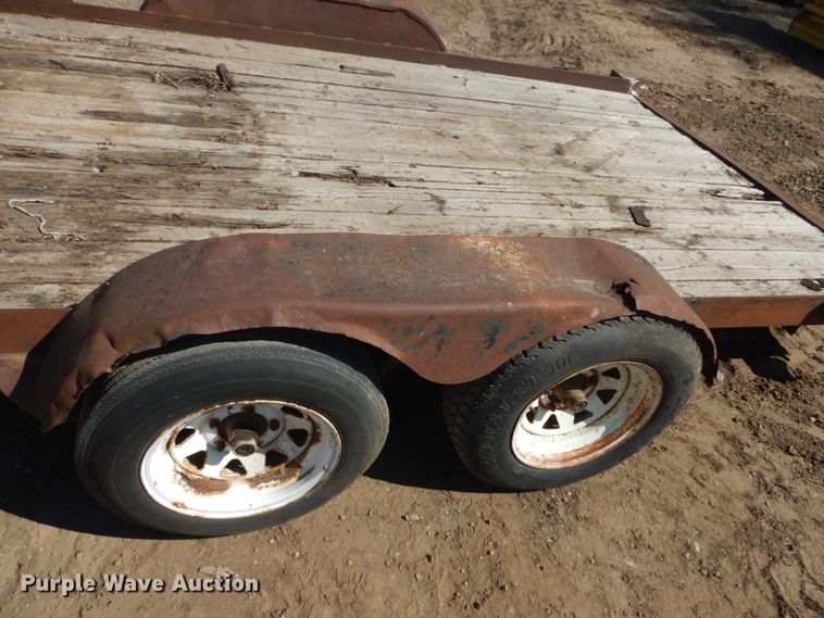 image for item HE9689 1996 Master  utility trailer