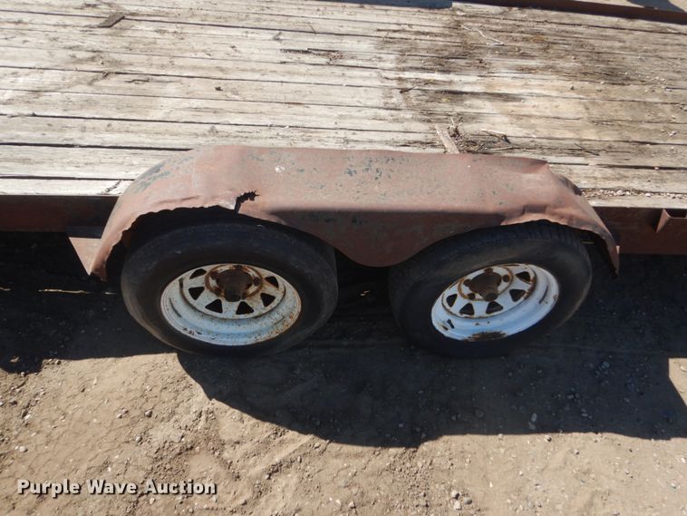 image for item HE9689 1996 Master  utility trailer