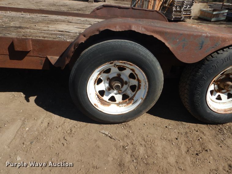 image for item HE9689 1996 Master  utility trailer