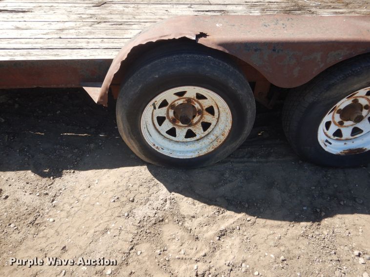 image for item HE9689 1996 Master  utility trailer