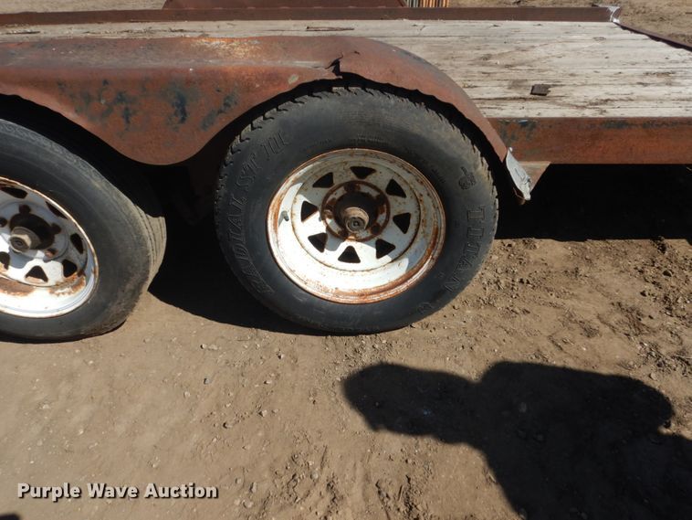 image for item HE9689 1996 Master  utility trailer