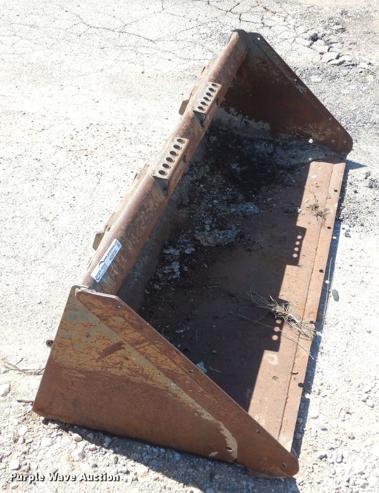 image for item HG9736 Bobcat  67"W skid steer bucket