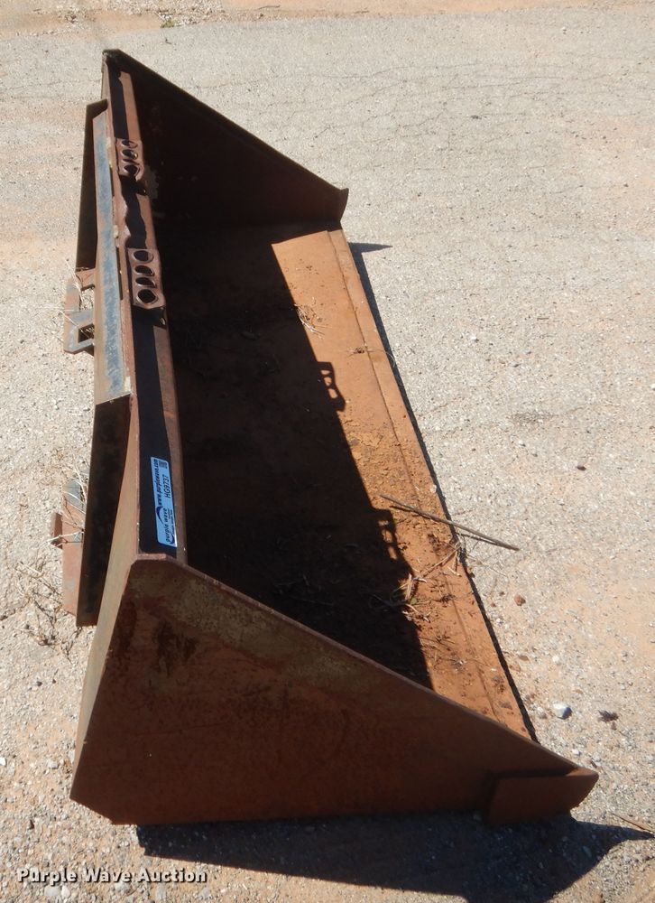 image for item HG9737 72"W skid steer bucket