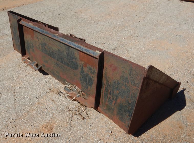 image for item HG9737 72"W skid steer bucket