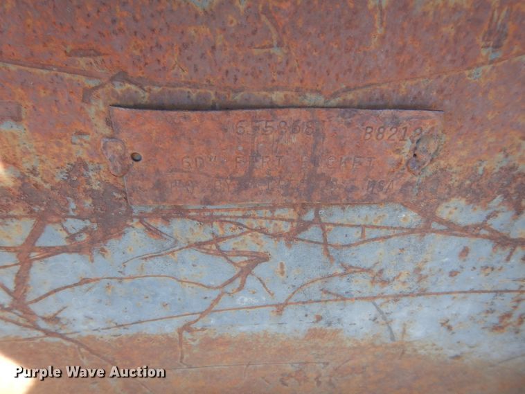 image for item HG9738 60" skid steer bucket