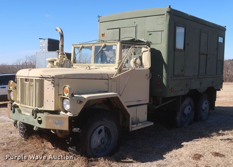 image for item HK9701 1993 Am General M35A3C  military box truck