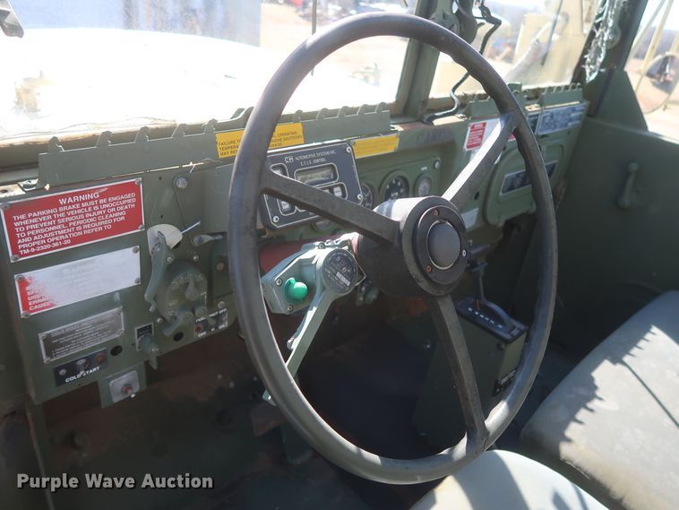 image for item HK9701 1993 Am General M35A3C  military box truck