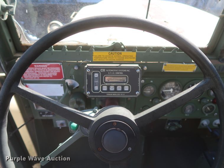 image for item HK9701 1993 Am General M35A3C  military box truck