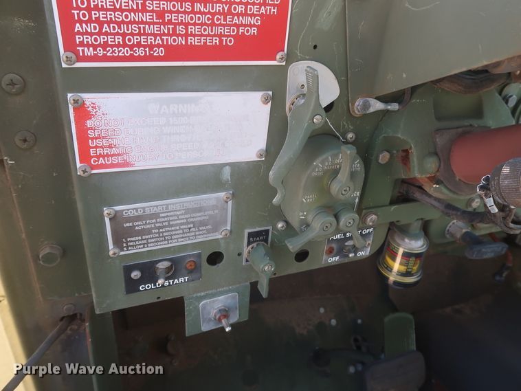 image for item HK9701 1993 Am General M35A3C  military box truck