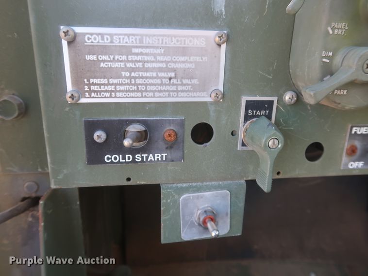 image for item HK9701 1993 Am General M35A3C  military box truck