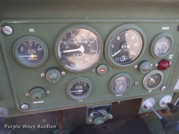 image for item HK9701 1993 Am General M35A3C  military box truck