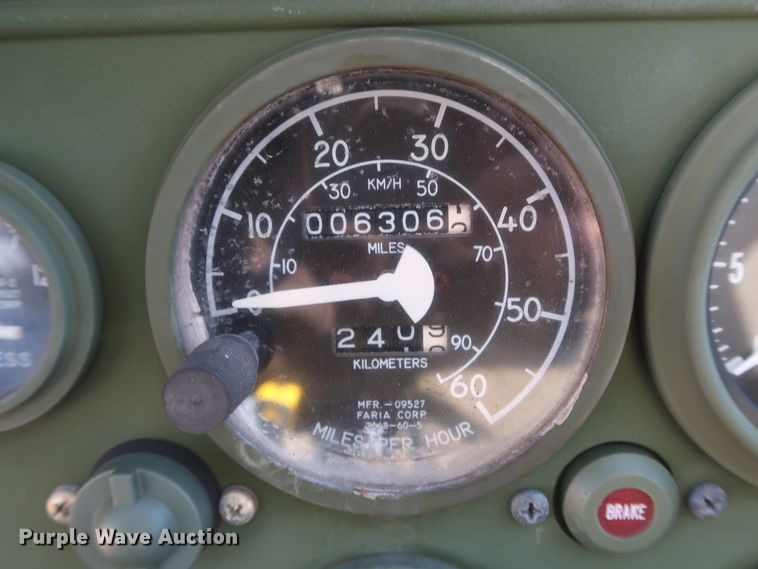 image for item HK9701 1993 Am General M35A3C  military box truck