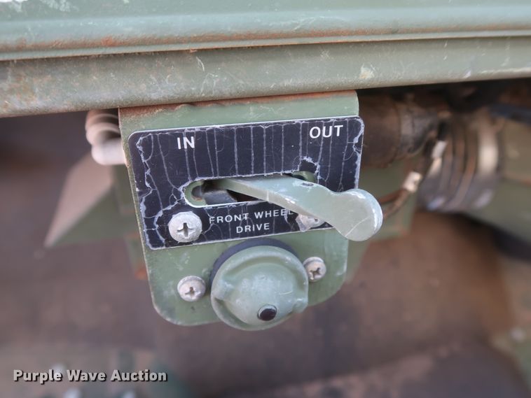 image for item HK9701 1993 Am General M35A3C  military box truck