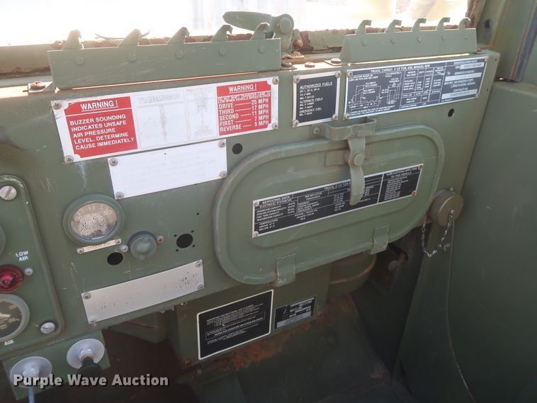 image for item HK9701 1993 Am General M35A3C  military box truck