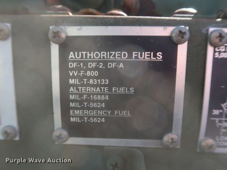 image for item HK9701 1993 Am General M35A3C  military box truck