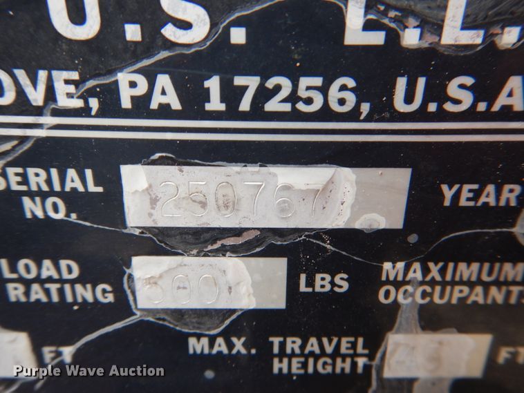 image for item HL9456 1999 Grove AMZ51E  boom lift