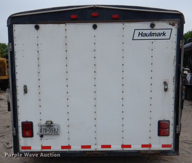image for item HL9459 1995 Haulmark  enclosed cargo trailer
