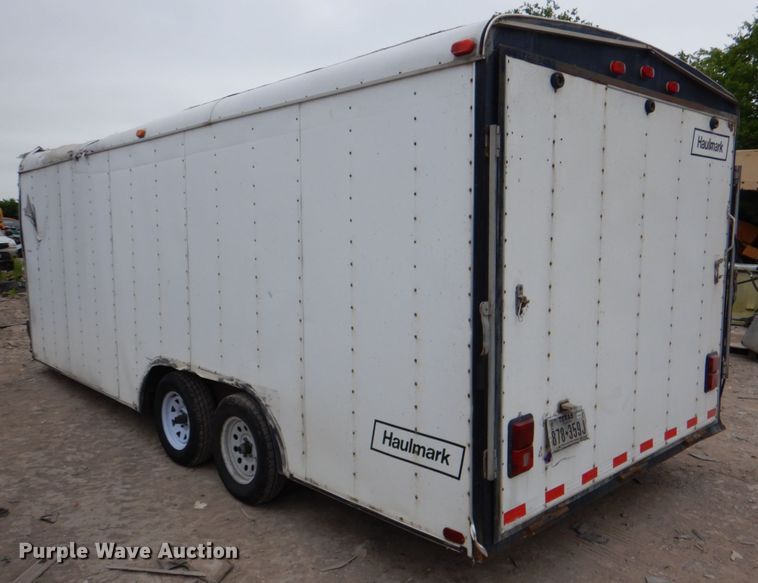 image for item HL9459 1995 Haulmark  enclosed cargo trailer