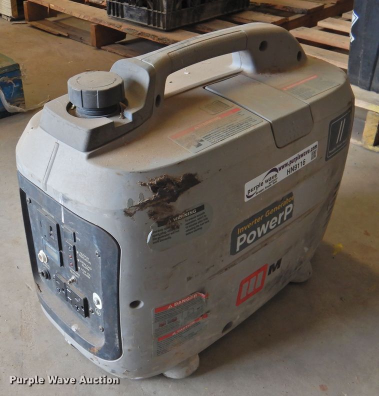 MMD PowerPro 2k generator in Amarillo, TX | Item HN9116 sold | Purple Wave