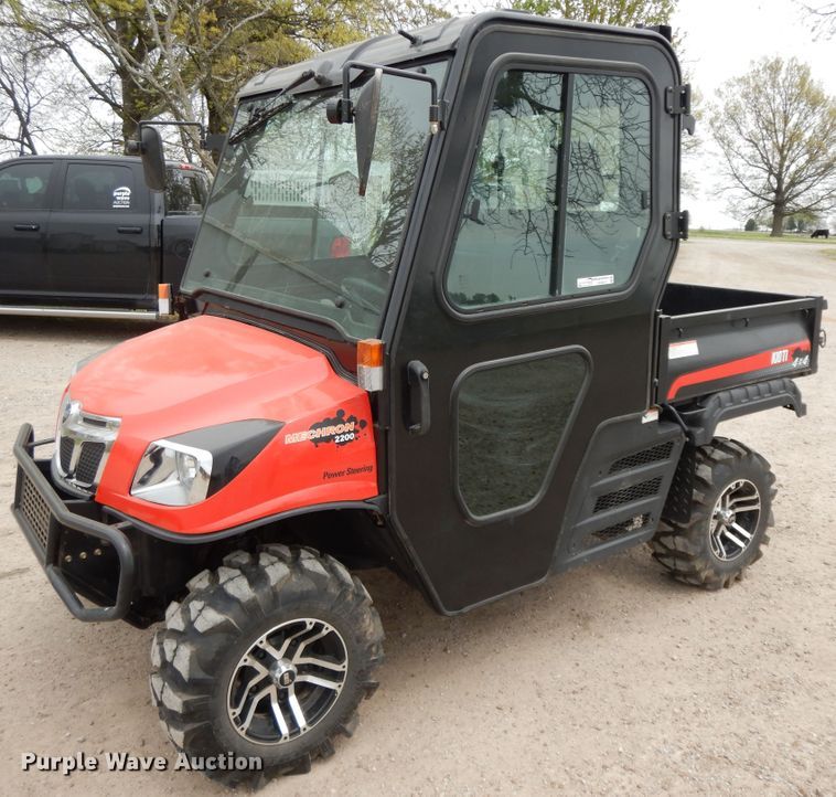 image for item HO9416 2017 Kioti Mechron 2200  utility vehicle