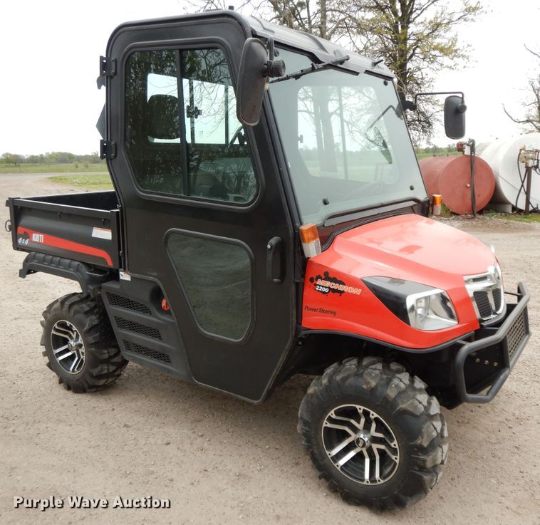 image for item HO9416 2017 Kioti Mechron 2200  utility vehicle