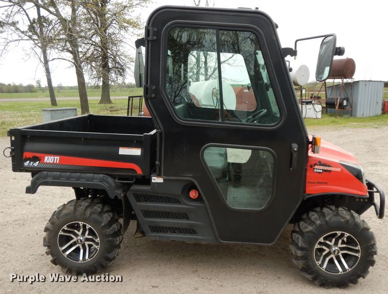image for item HO9416 2017 Kioti Mechron 2200  utility vehicle