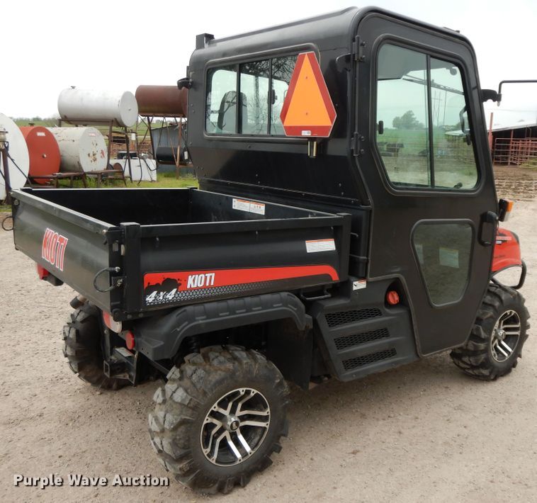 image for item HO9416 2017 Kioti Mechron 2200  utility vehicle