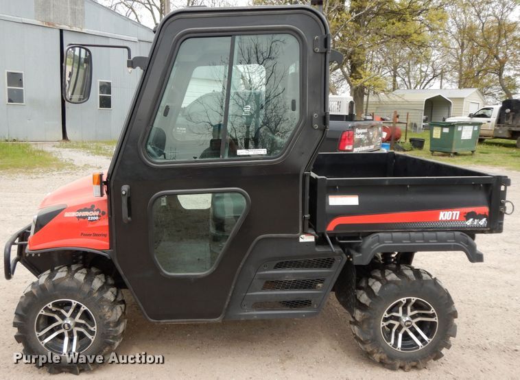 image for item HO9416 2017 Kioti Mechron 2200  utility vehicle