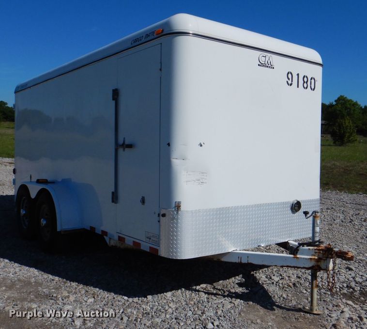 image for item HX9235 2013 Contract Manufacuring CMC5240  enclosed cargo trailer