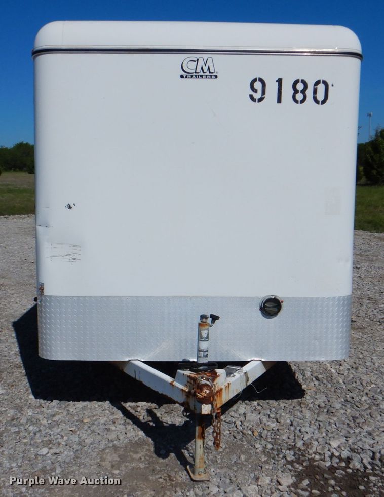 image for item HX9235 2013 Contract Manufacuring CMC5240  enclosed cargo trailer