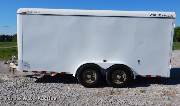 image for item HX9235 2013 Contract Manufacuring CMC5240  enclosed cargo trailer