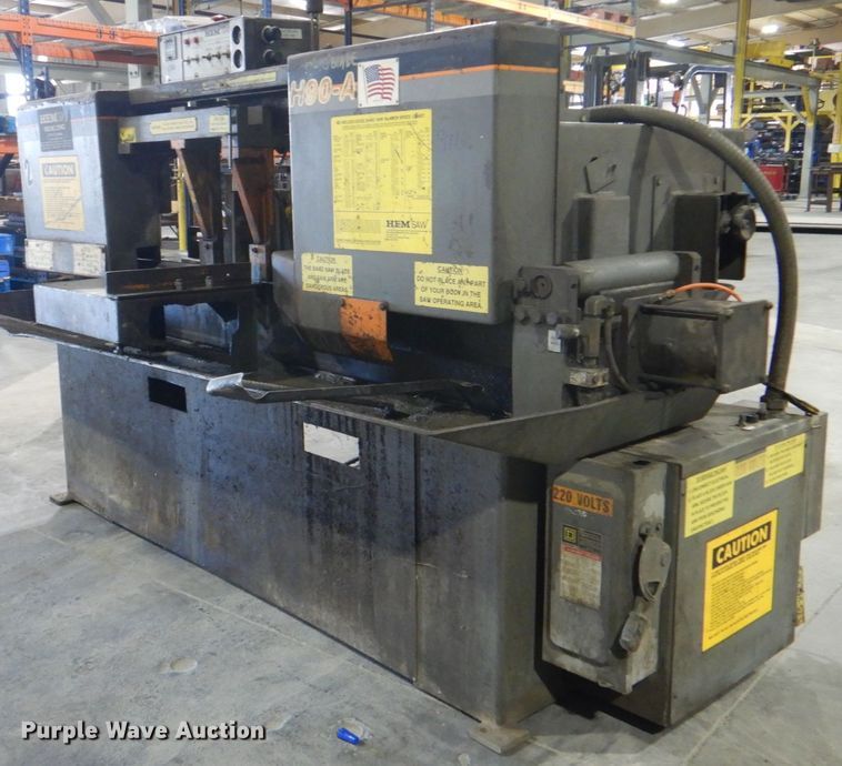 image for item IA9752 HE&M H90A-B/F  band saw